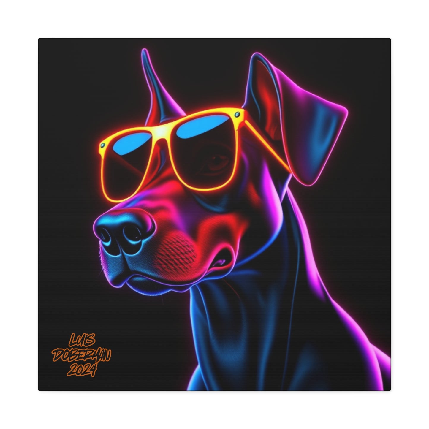 Luis Doberman 2024 Edition 039 Canvas
