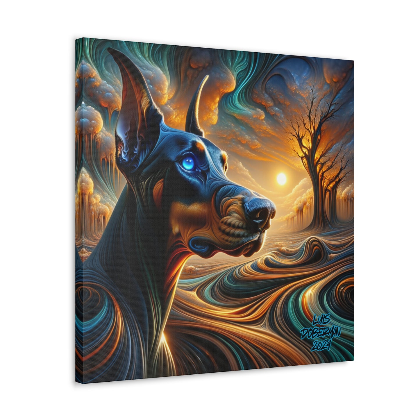 Luis Doberman 2024 Edition 036 Canvas