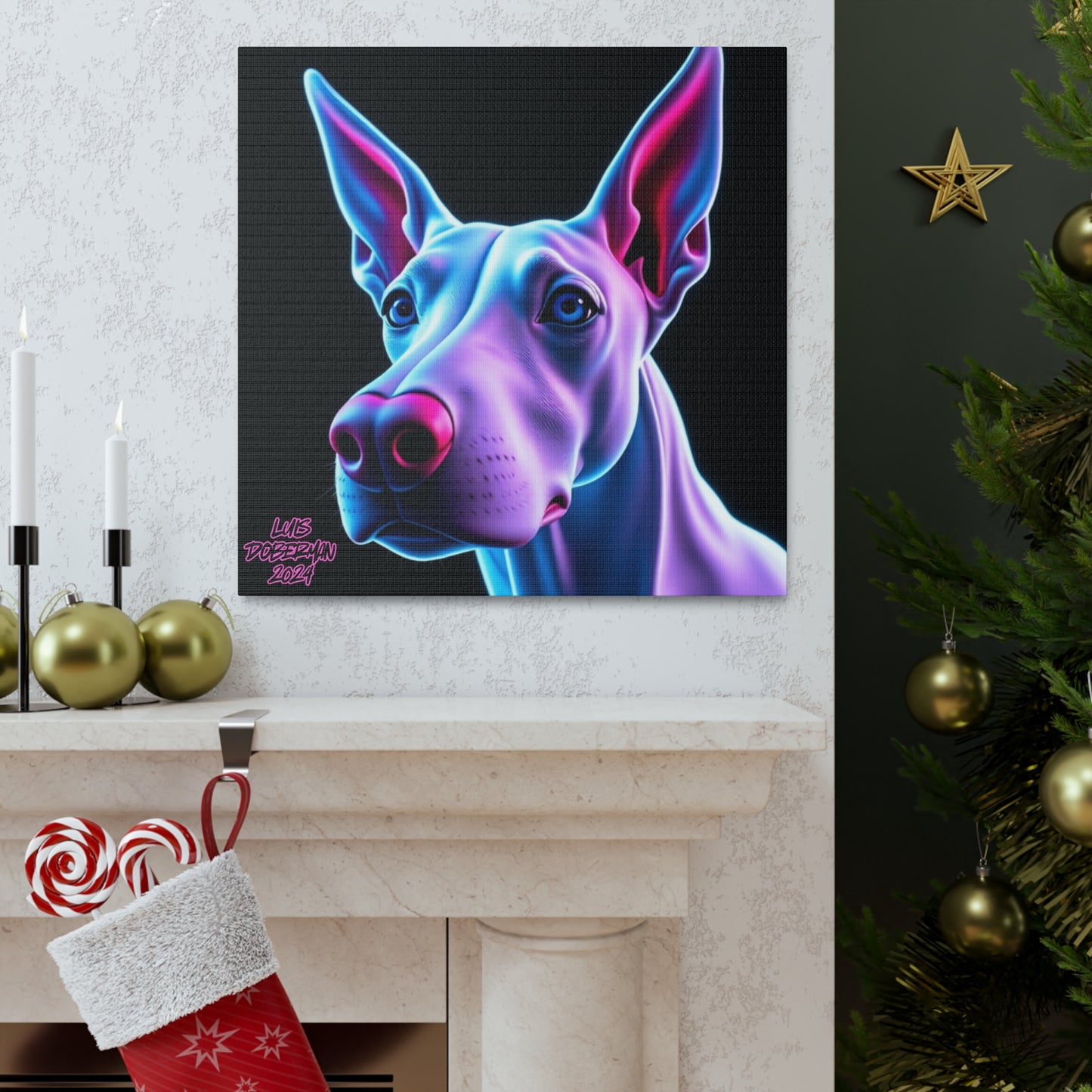 Luis Doberman 2024 Edition 012 Canvas