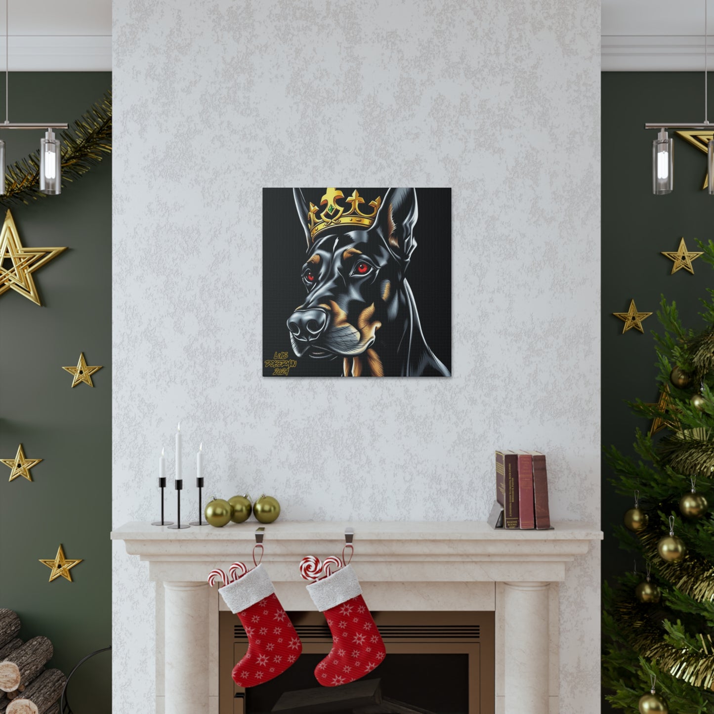 Luis Doberman 2024 Edition 003 Canvas