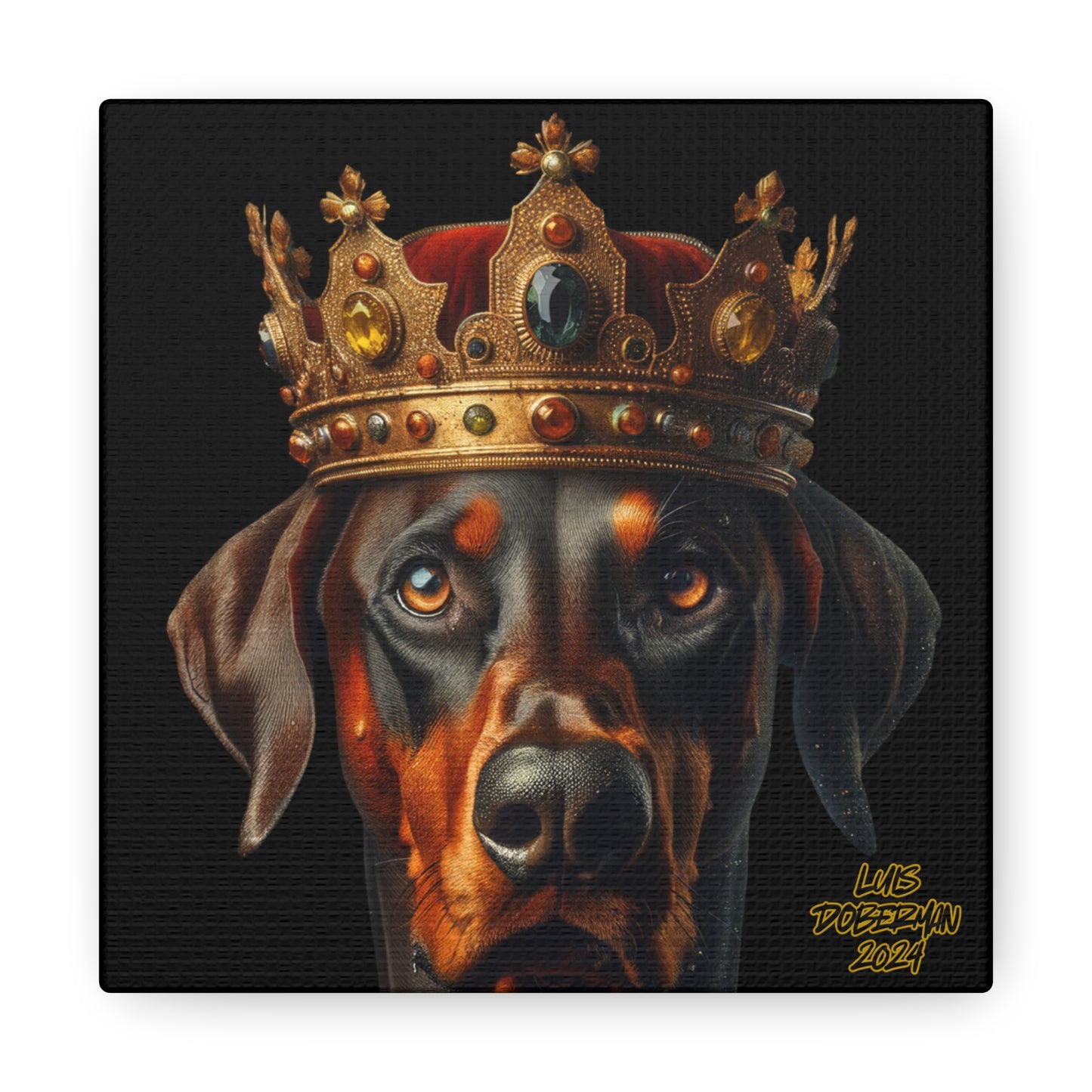 Luis Doberman 2024 Edition 029 Canvas