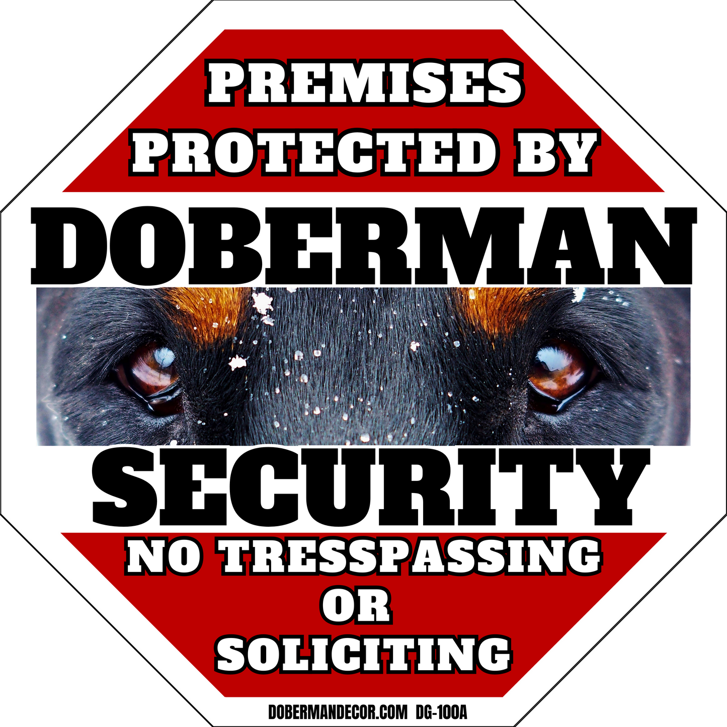 Doberman Sign DG100