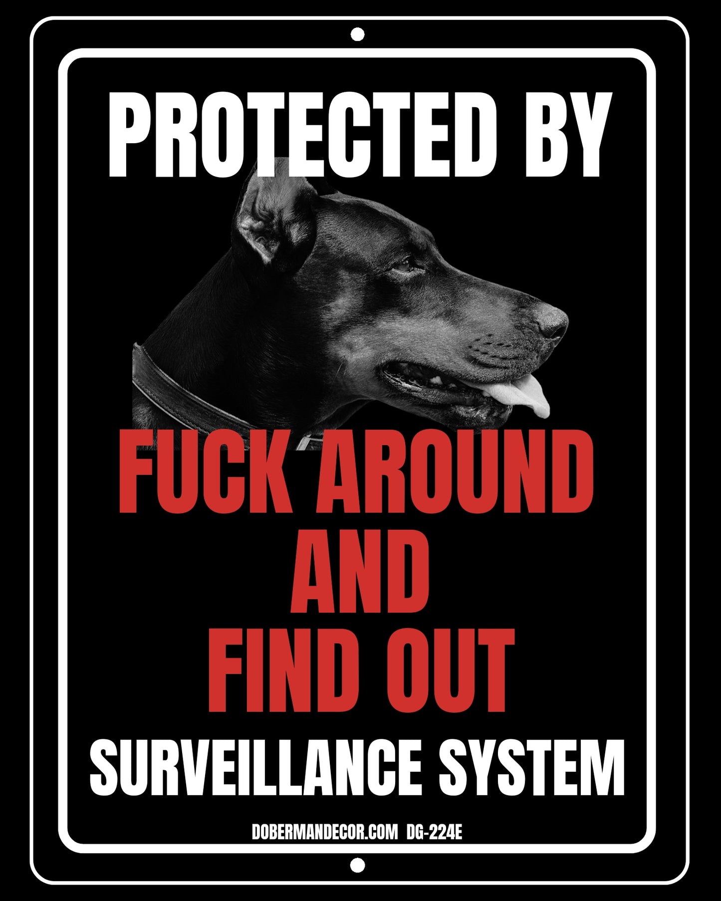 Doberman Sign DG224