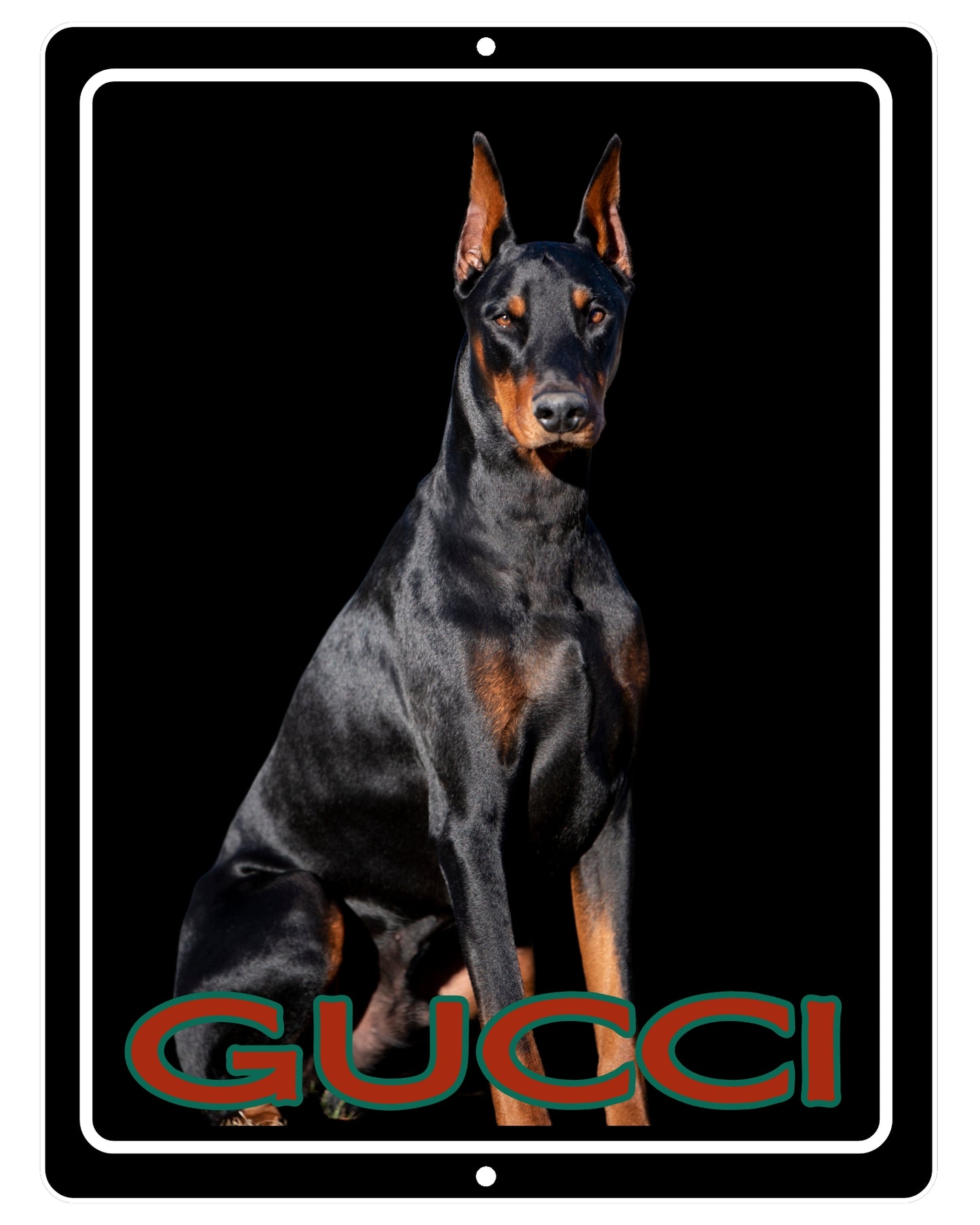 Doberman Sign DGcustom