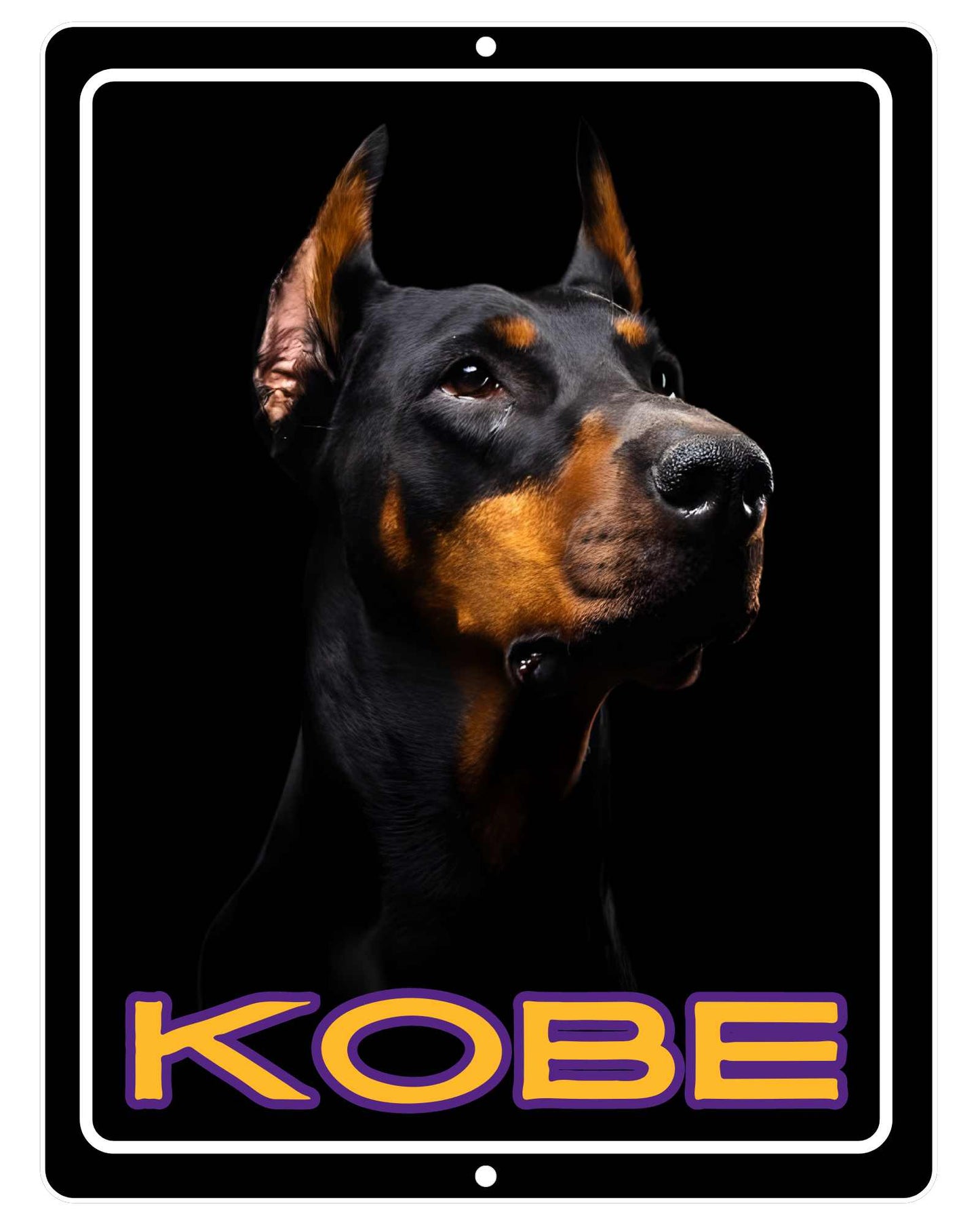 Doberman Sign DGcustom