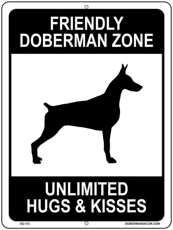 Doberman Sign DG113