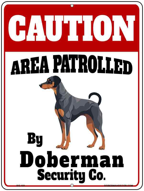 Doberman Sign DG123