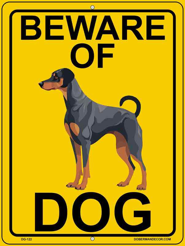 Doberman Sign DG122