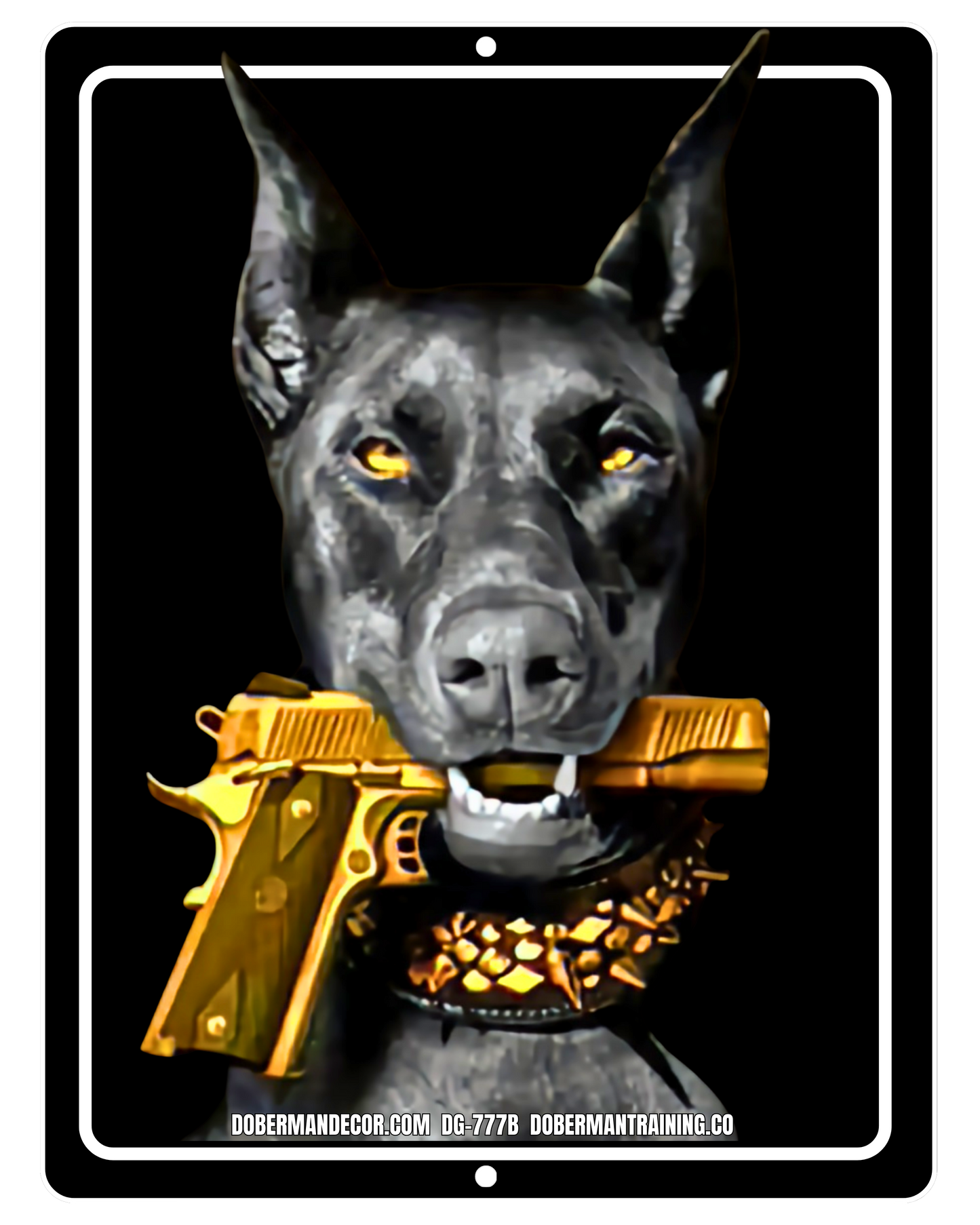Doberman Sign DG777