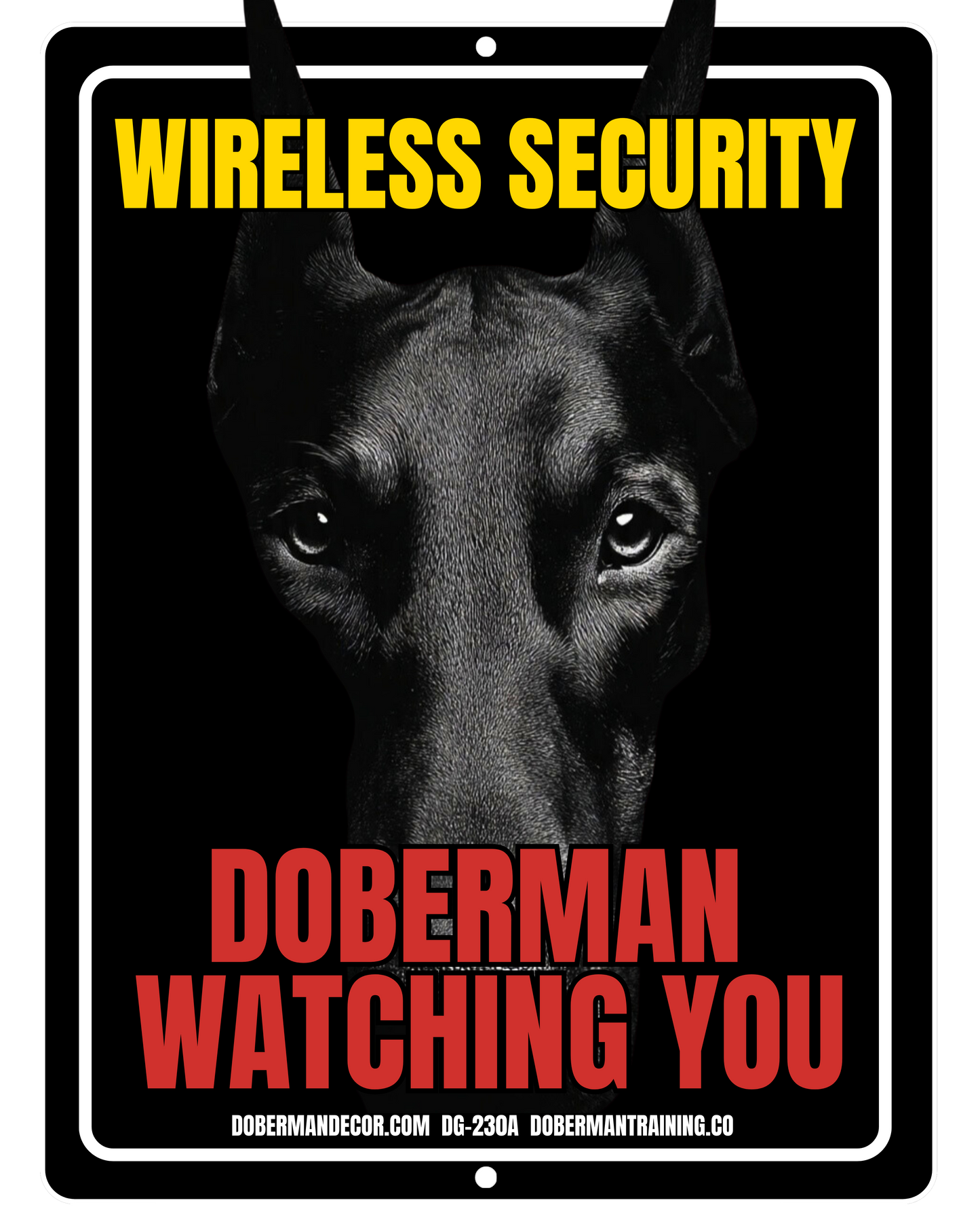 Doberman Sign DG230