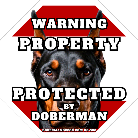 12" Octagon Aluminum Sign DG500