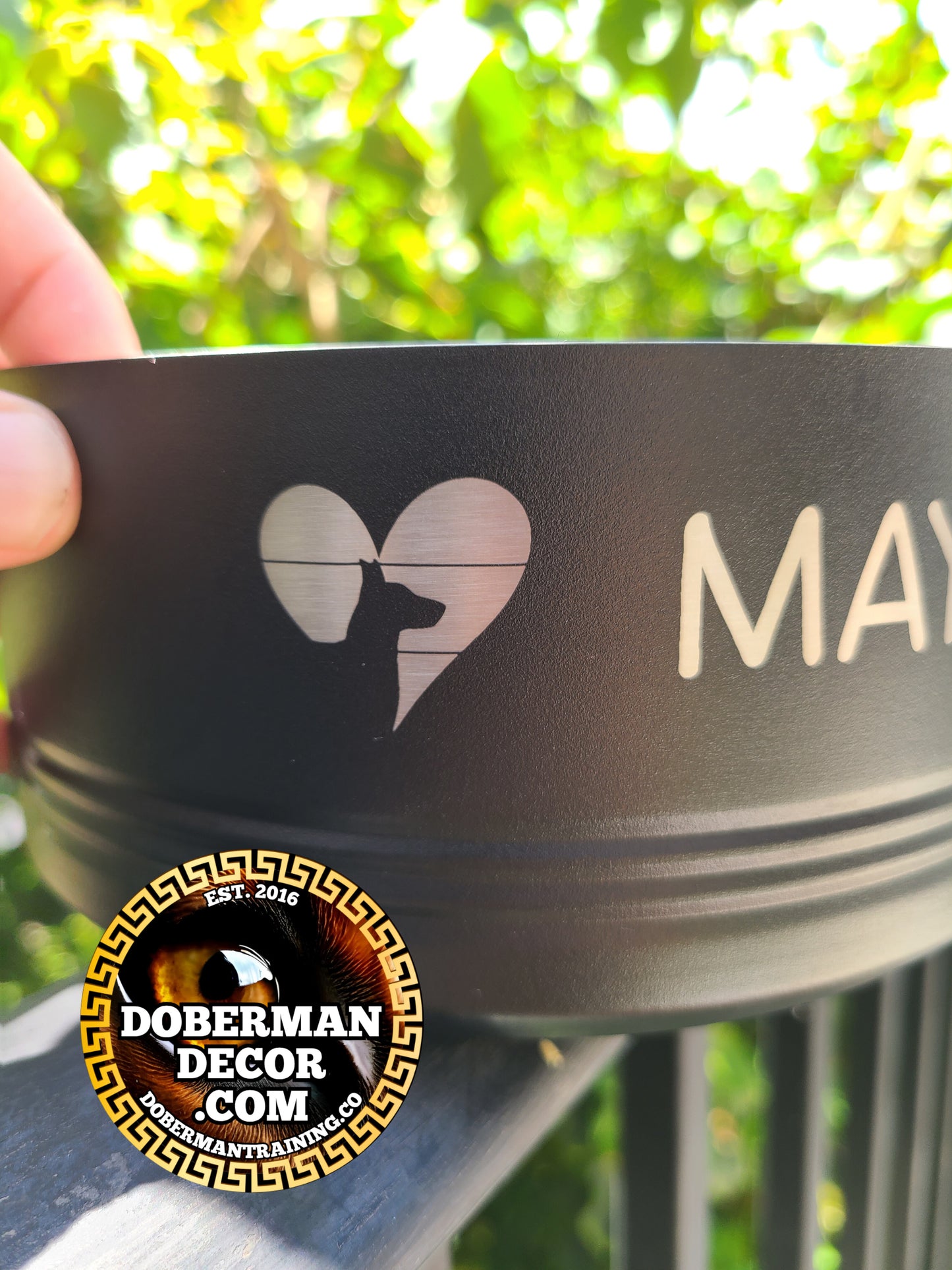 Custom Heavy-duty Stainless Water/Food Bowl