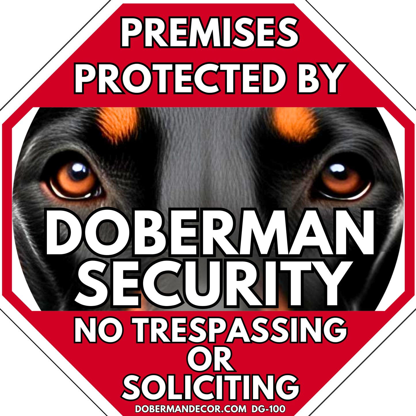 Doberman Sign DG100