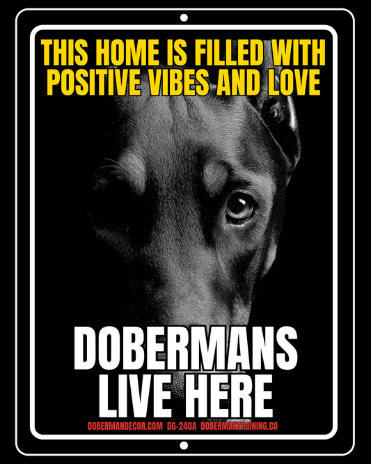 Doberman Sign DG240
