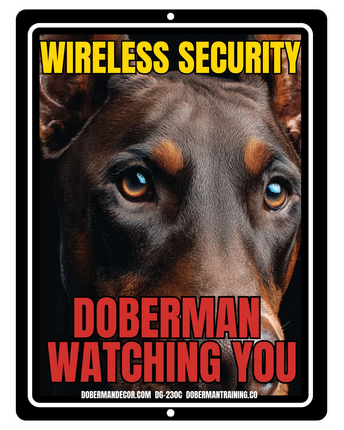 Doberman Sign DG230