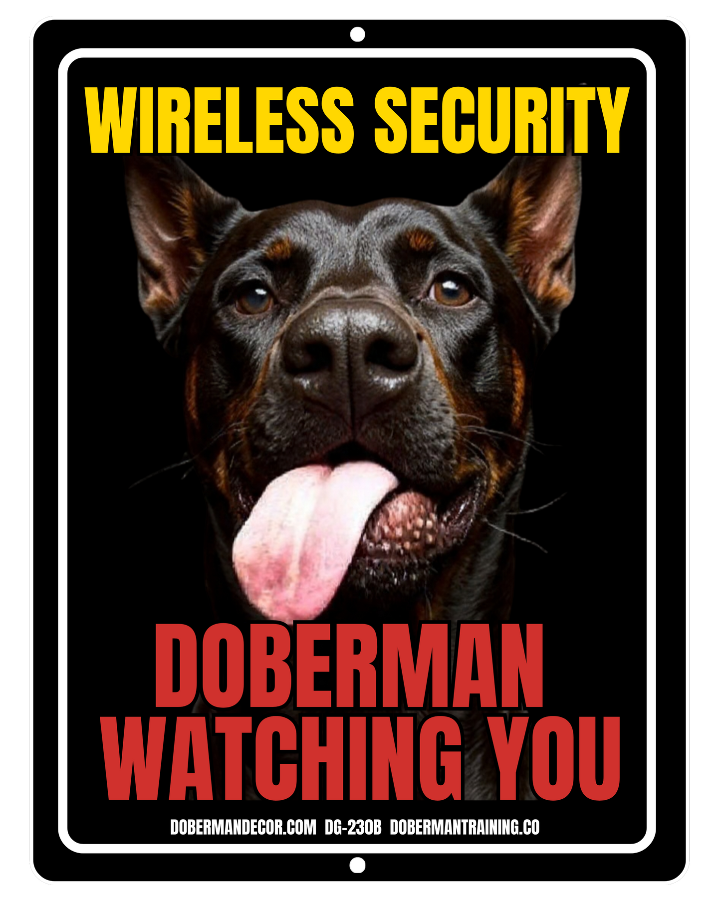 Doberman Sign DG230